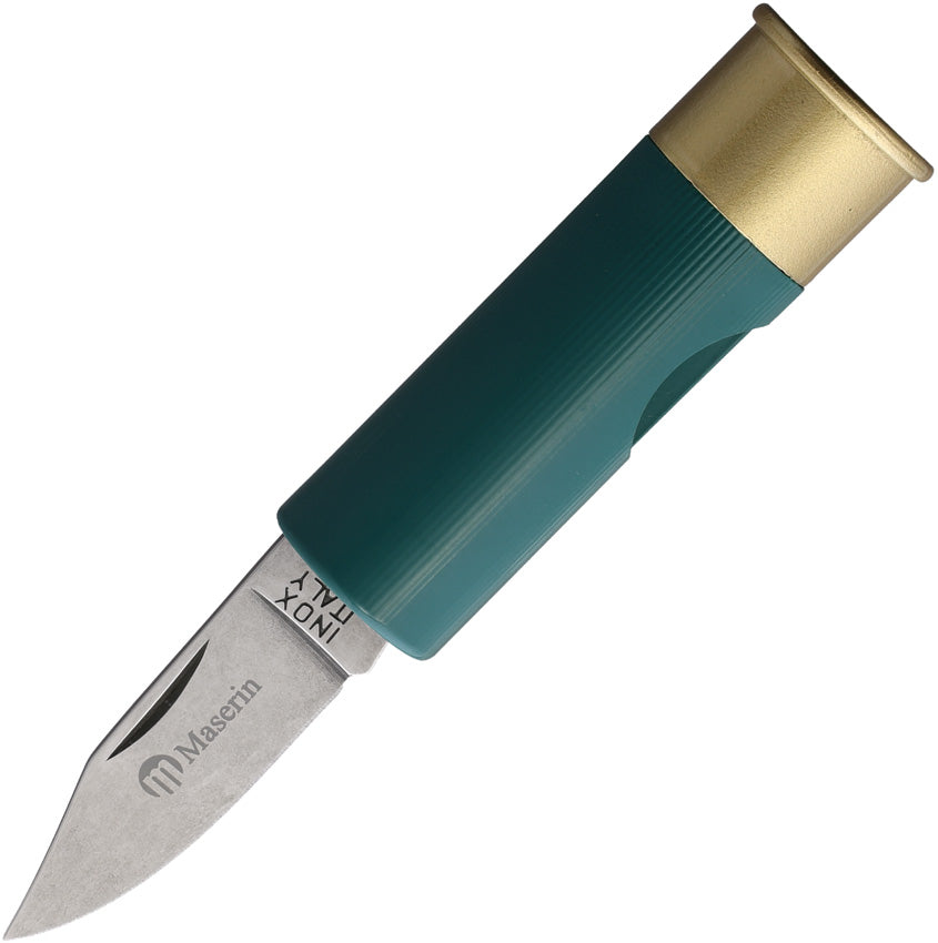 Shotgun Shell Knife Green - MAS70V