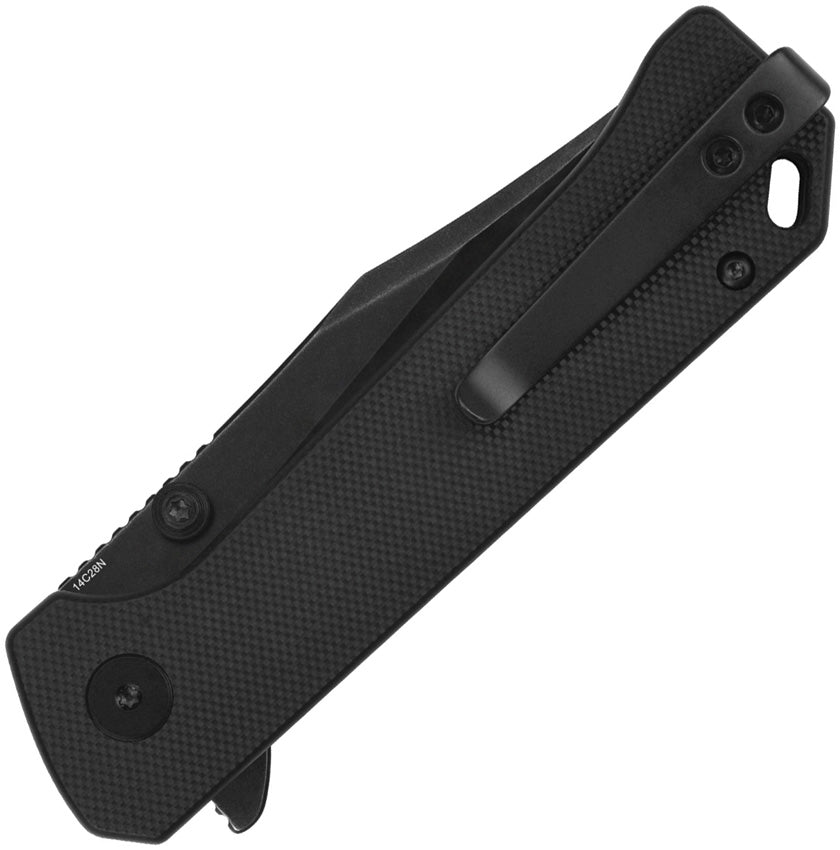 Grebe Button Lock Black G10 - QS147C2