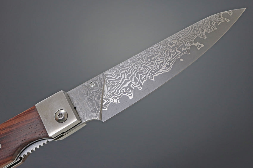 Petty Linerlock Damascus - KCGA004D