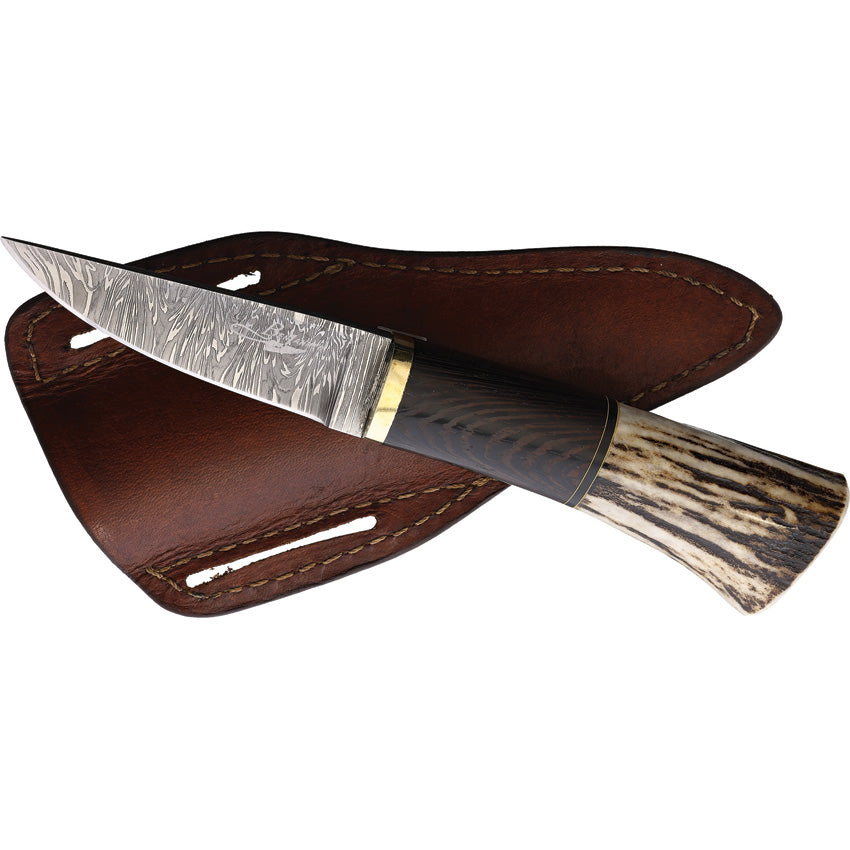 Fixed Blade Stag/Wood - BKA022