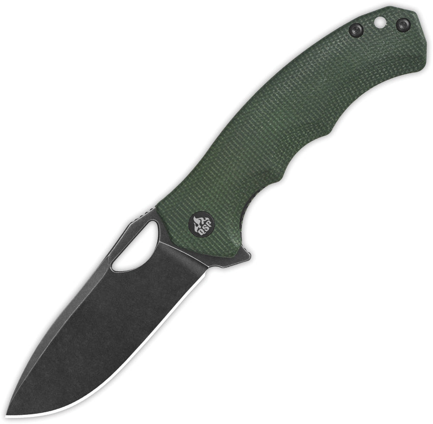 Gorilla Linerlock Green Mic - QS153C2