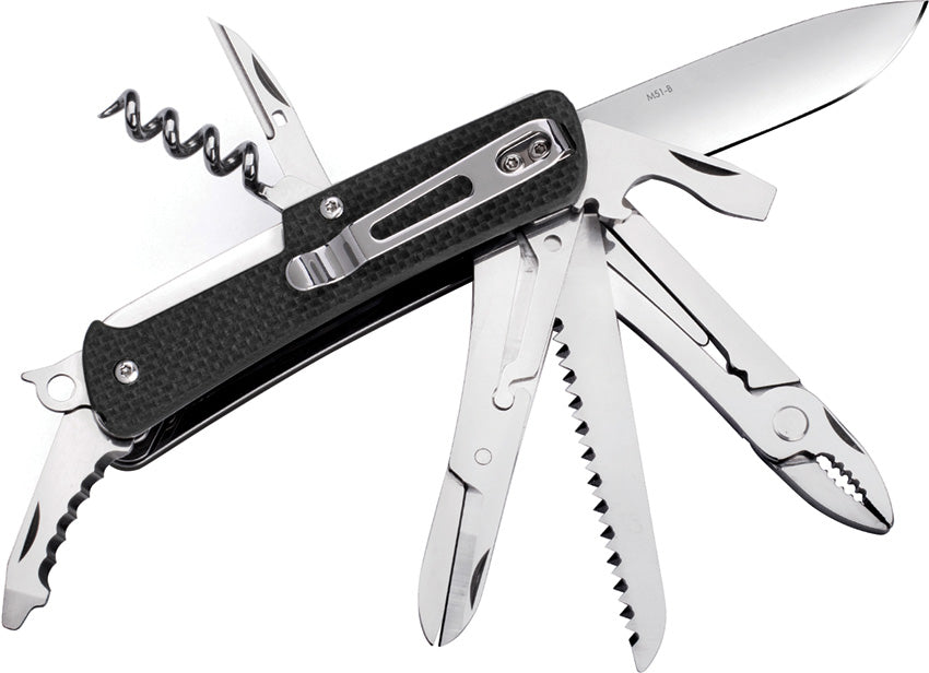 M51 Medium Folder Black - RKEM51B