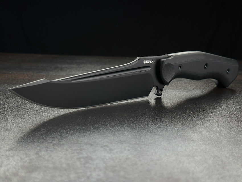 Alligator Fixed Blade Black - BG047