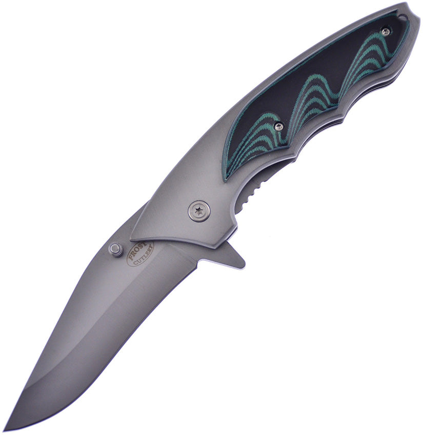 Tac Linerlock Green Wood - F15284B