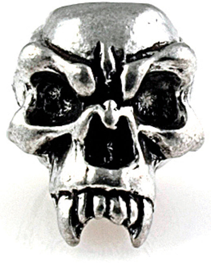 Fang Skull Bead Pewter - SMUKFP