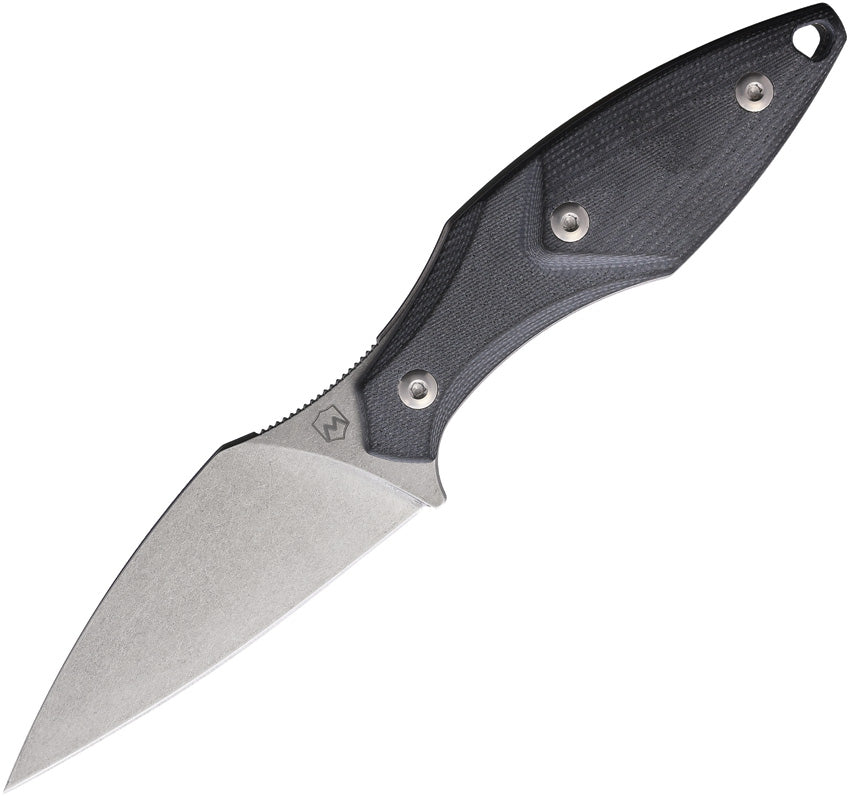Hawky Fixed Blade Black G10 - MER9HWKBKGFC