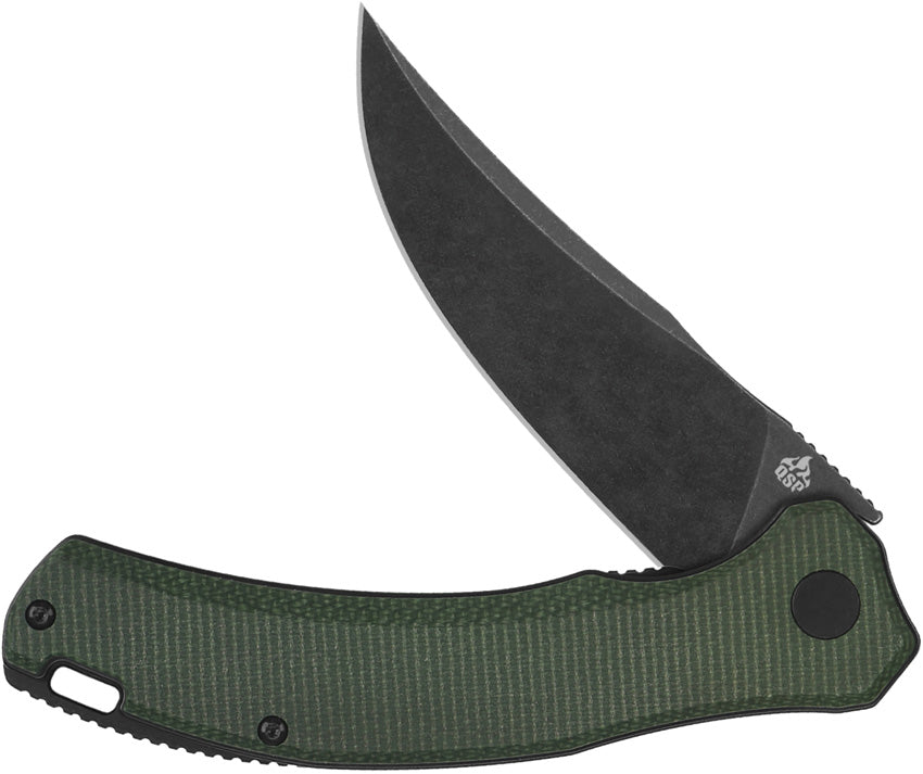 Walrus Linerlock Black Green - QS151C2