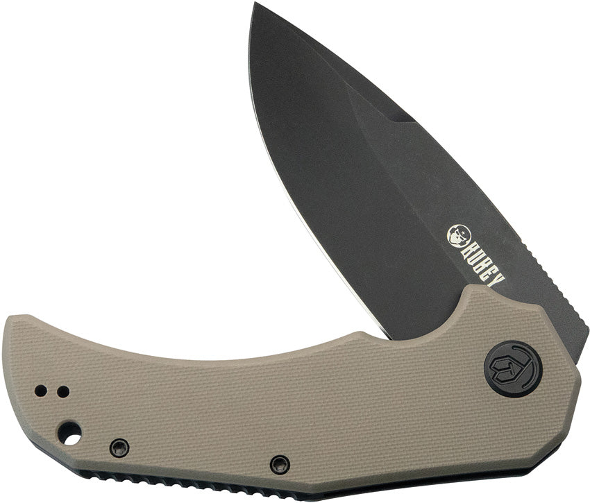 Bravo 1 Linerlock Tan Black - KUB319D
