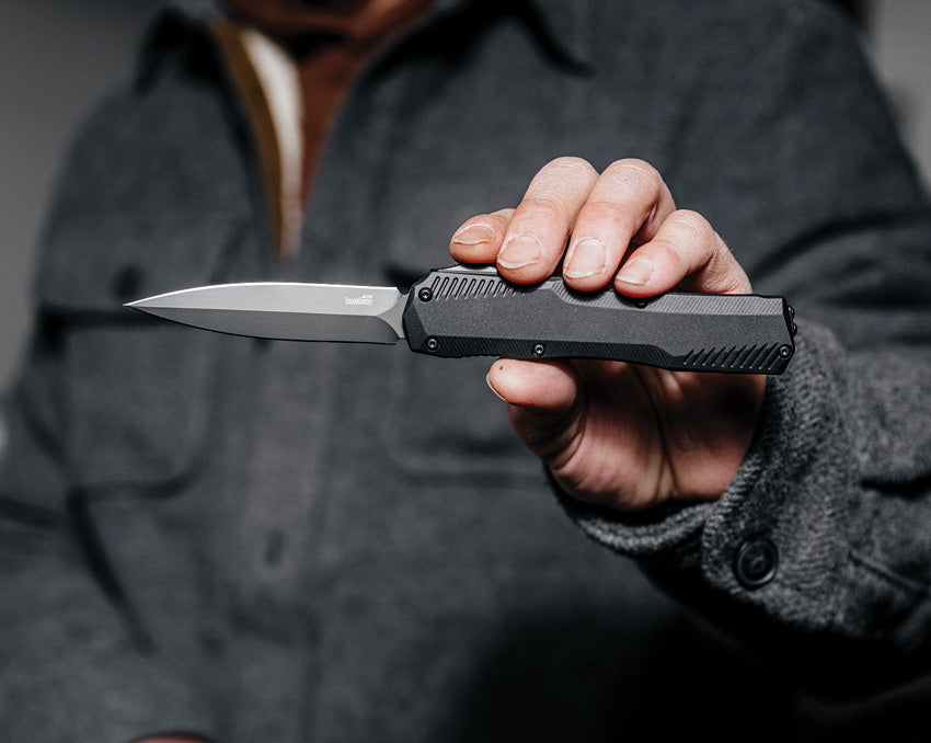 Auto Livewire OTF DE Black - KS9000DE