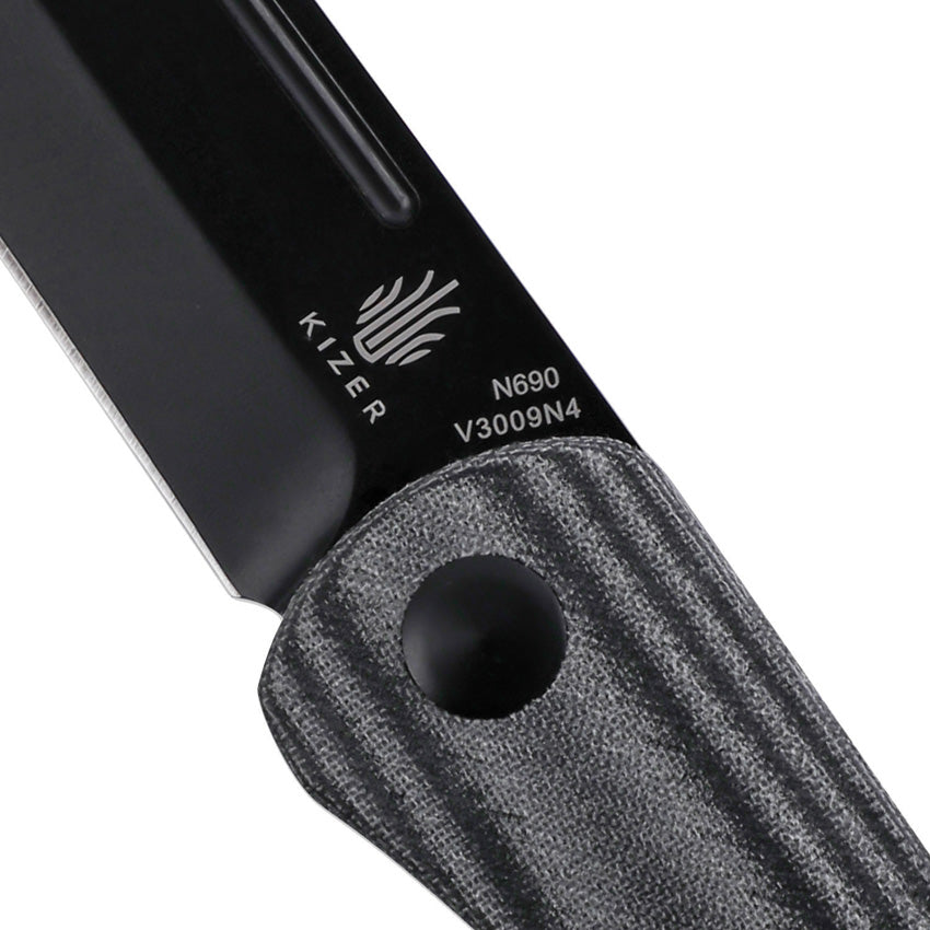 Pinch Folder Black Micarta - KIV3009N4