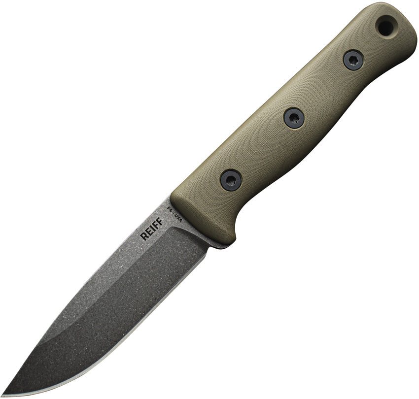 F4 Bushcraft Survival Knife - REKF411ODGL