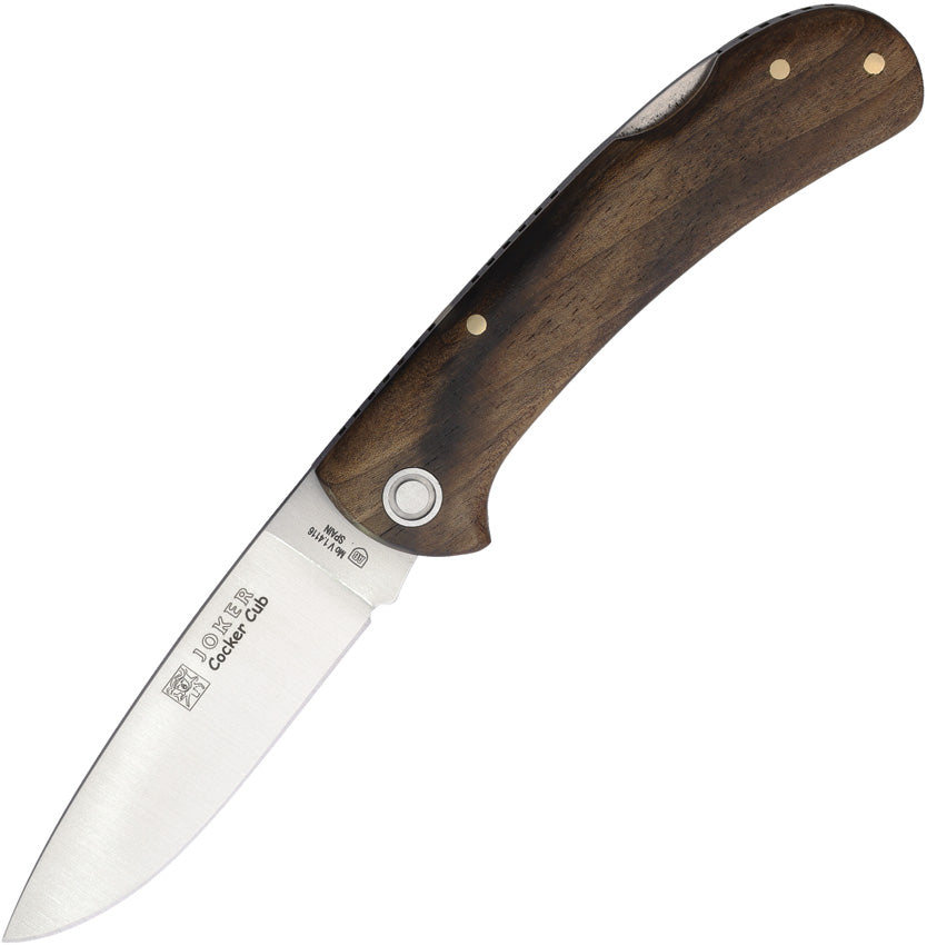 Cocker Cub Lockback Walnut - JKRNN159