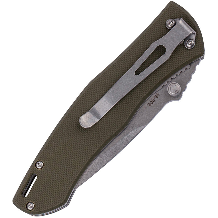 Swing Linerlock SW Olive - SKFIS002OG