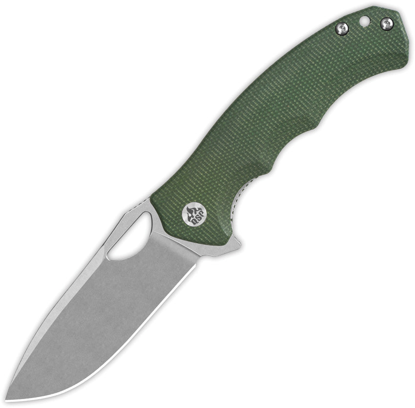 Gorilla Linerlock Green Mic - QS153C1