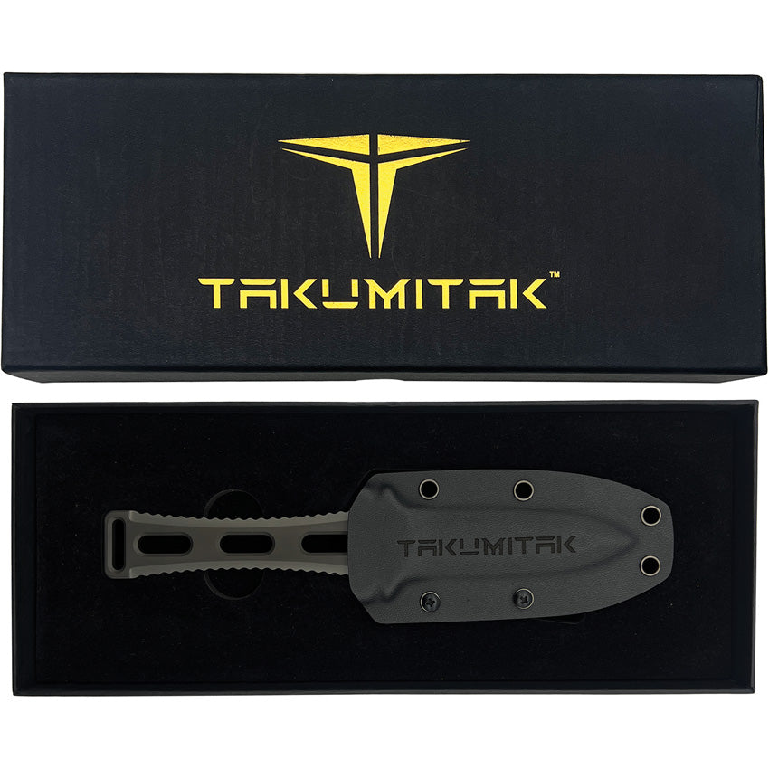 Hidden Anger Fixed Blade Gray - TKF205GY