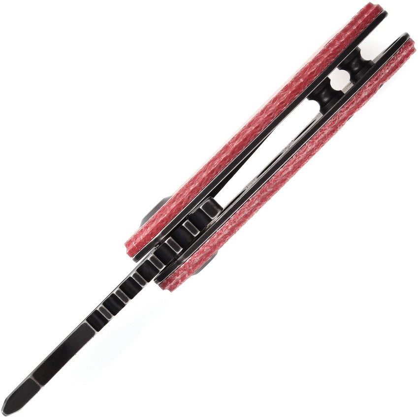 Mini Korvid Linerlock Red Mic - KT3030M2