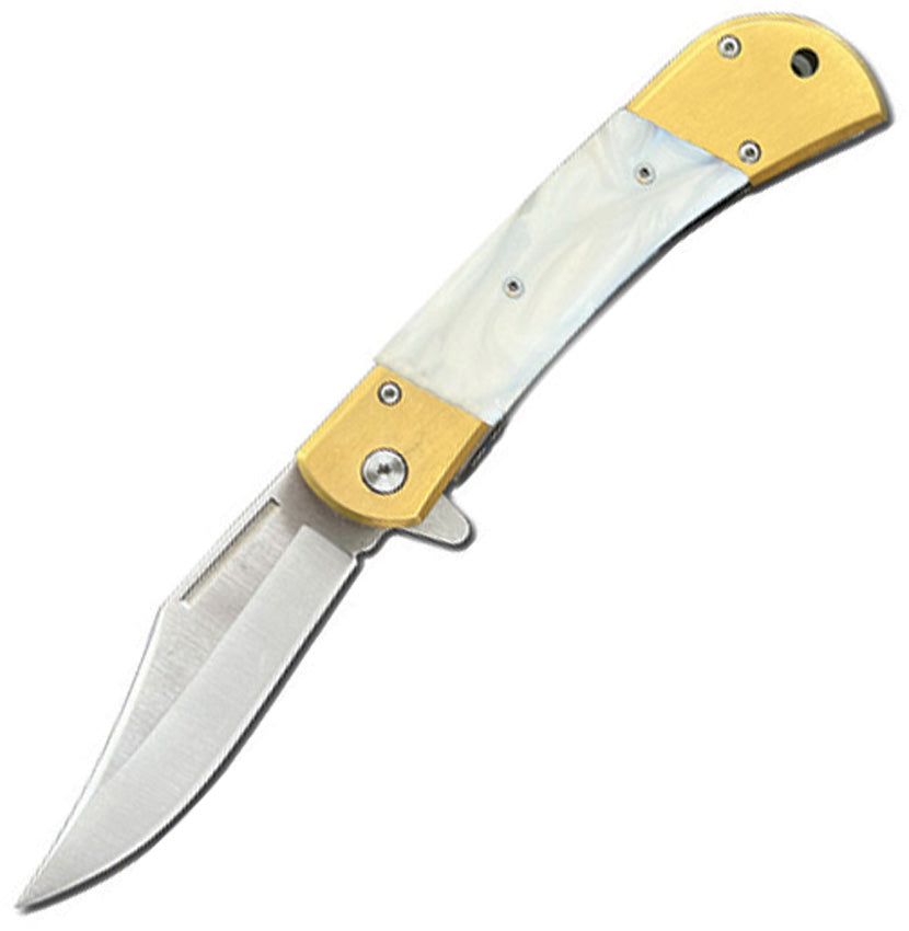 Linerlock A/O Pearl/Gold - EE10009MGWP
