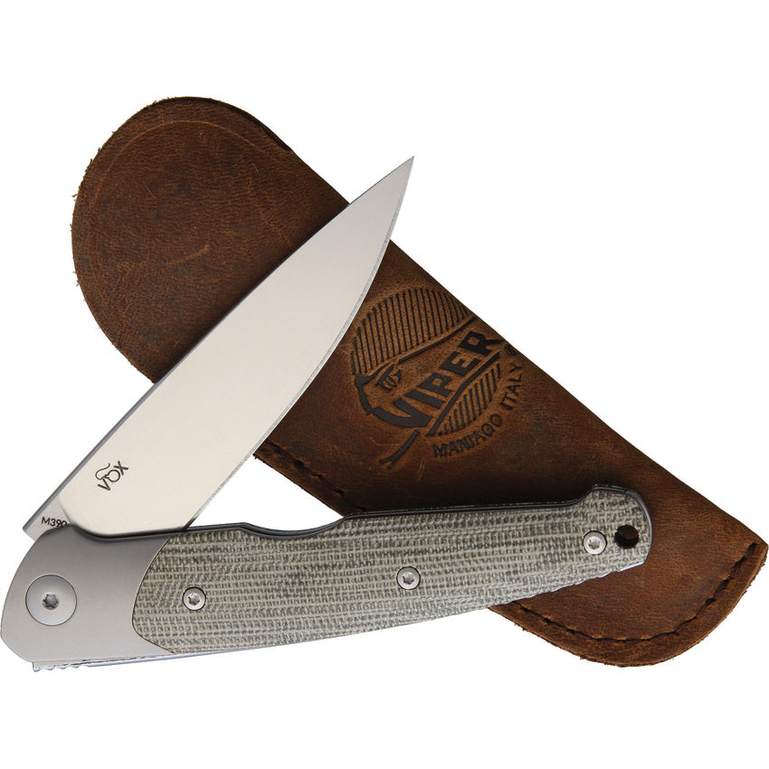 Key Slip Joint Green Micarta - V5978CV