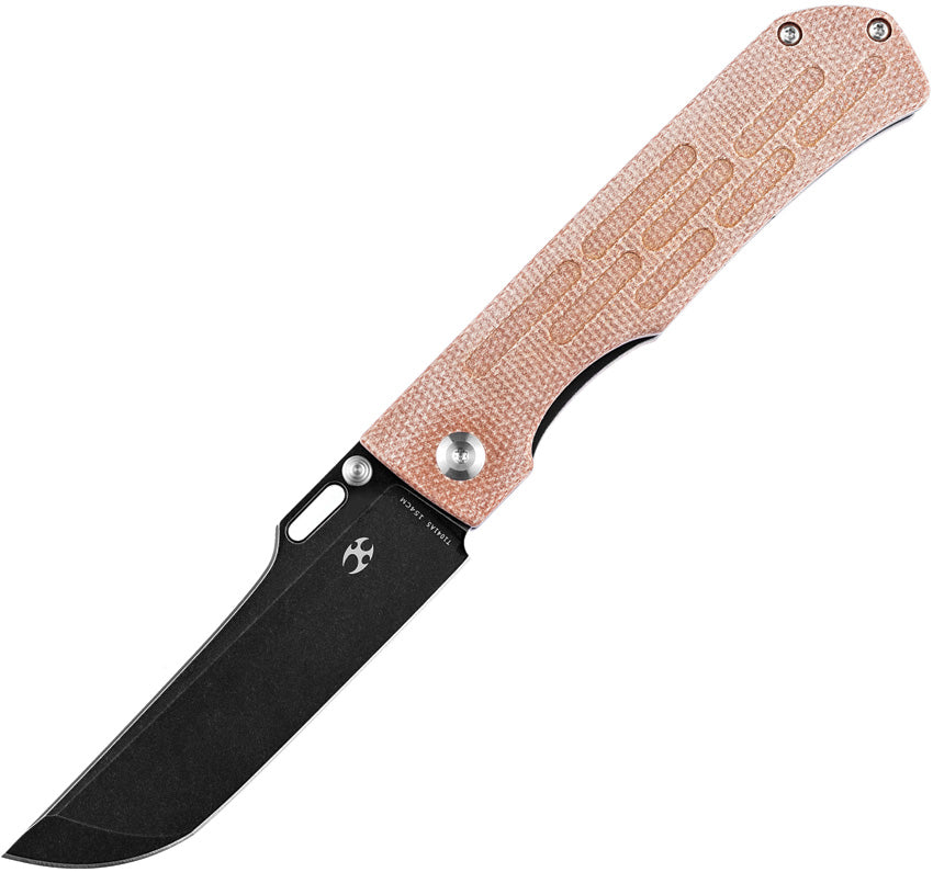Reedus Linerlock Brn Micarta - KT1041A5