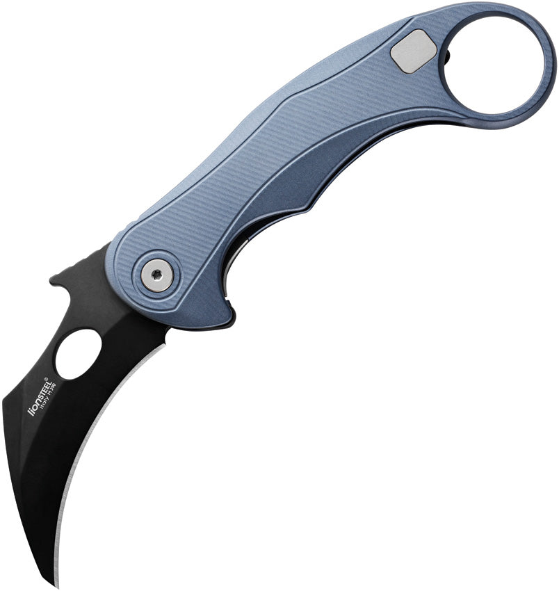 LEone Mid Framelock Blue PVD - LSTLE2AIB