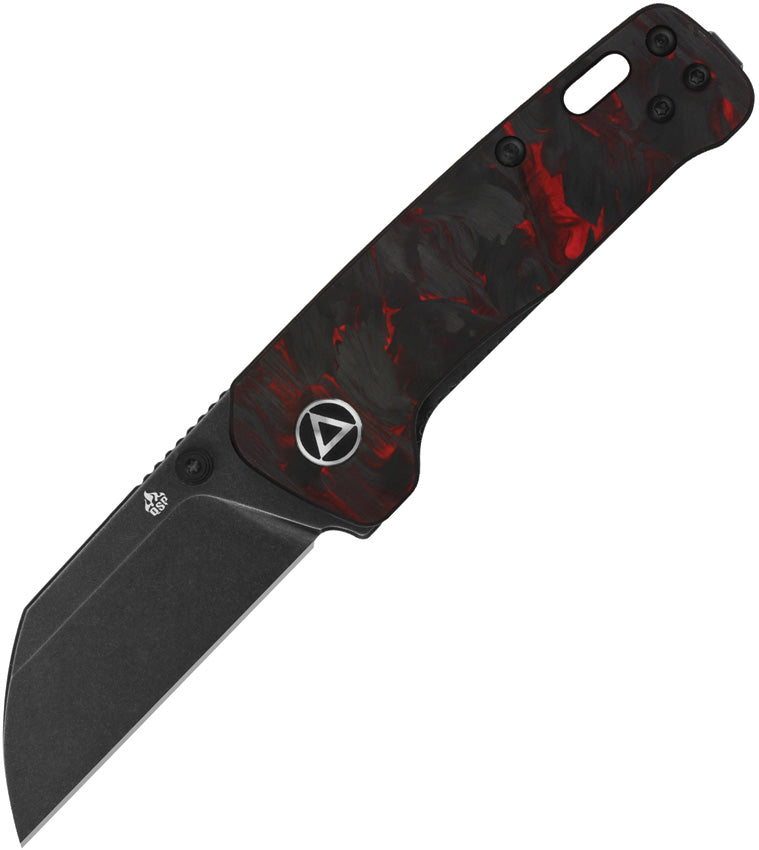 Mini Penguin Linerlock Red CF - QS130XSE2