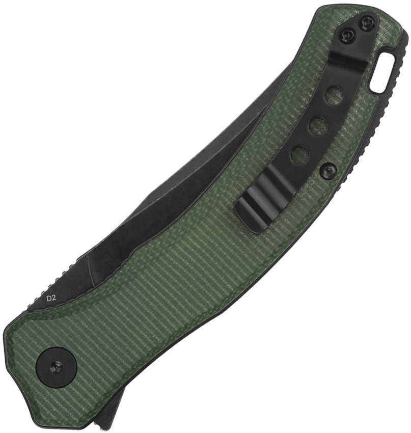 Walrus Linerlock Black Green - QS151C2