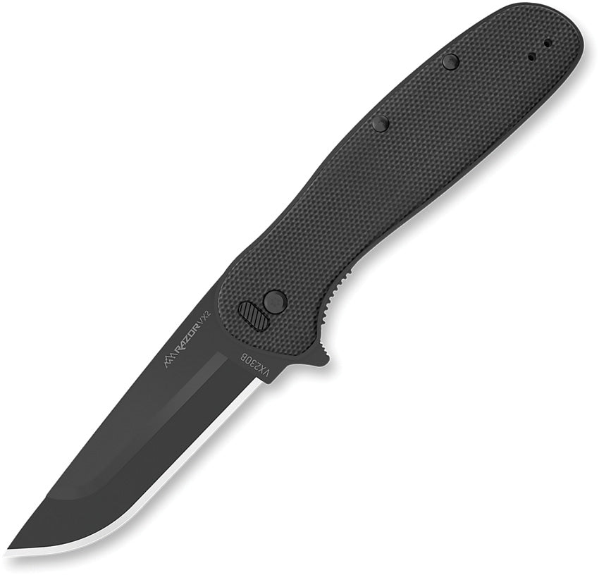 Razor VX2 Linerlock A/O Black - OEVX230B
