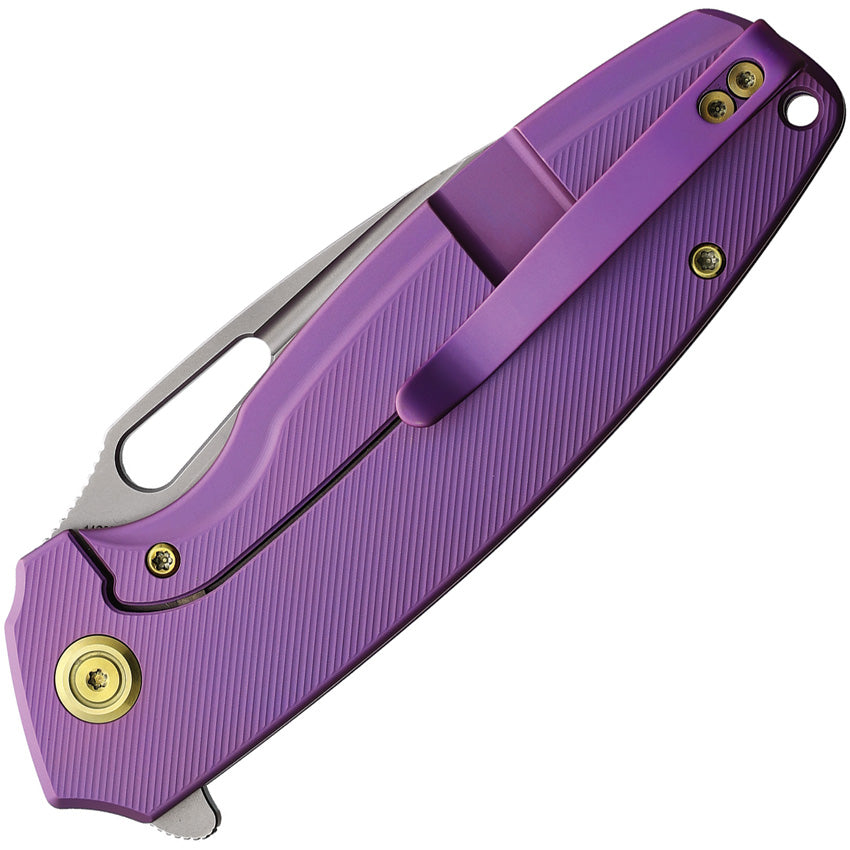 Tityus Framelock Purple Ti - KUB360C
