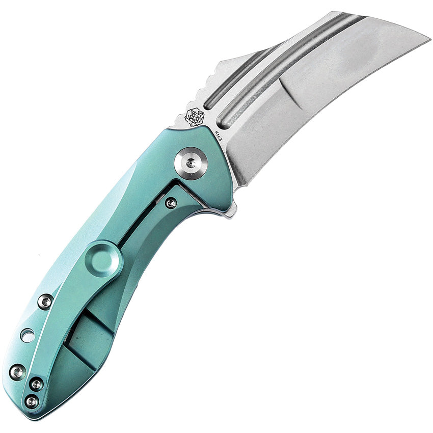 KTC3 Linerlock Green Ti - K1031A4