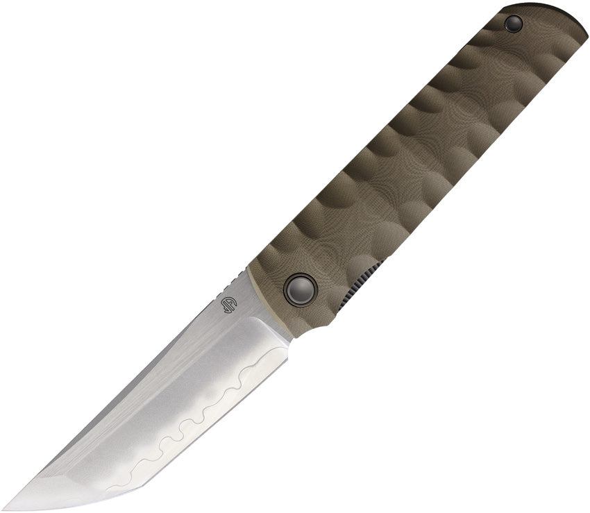 Kick Stop Chop Linerlock Khaki - NMB2411BR