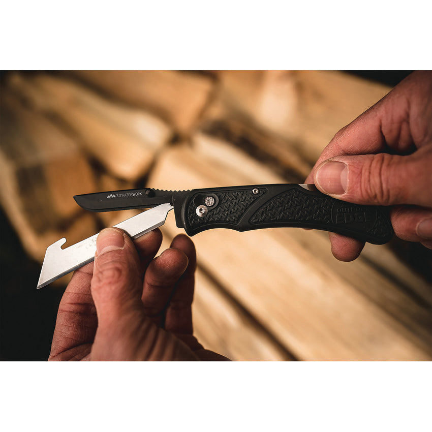 Razor Work Lockback Gray - OERW3060C