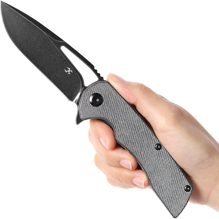 Kryo Framelock Denim Micarta - KT1001M1