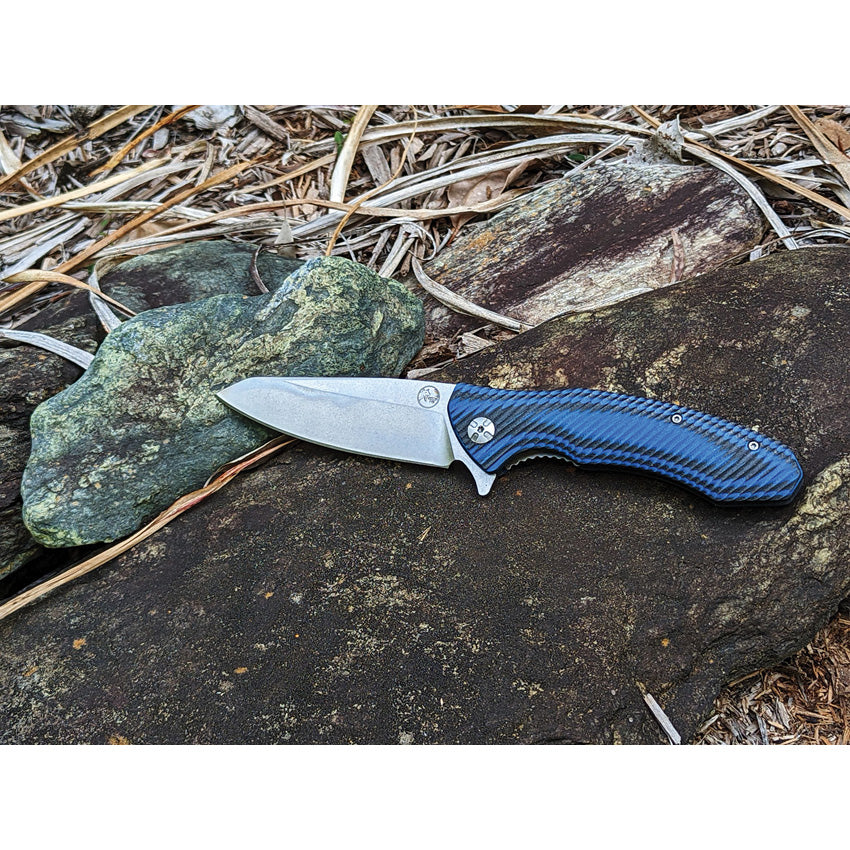 FB Linerlock Black/Blue - TTKRT93FBB