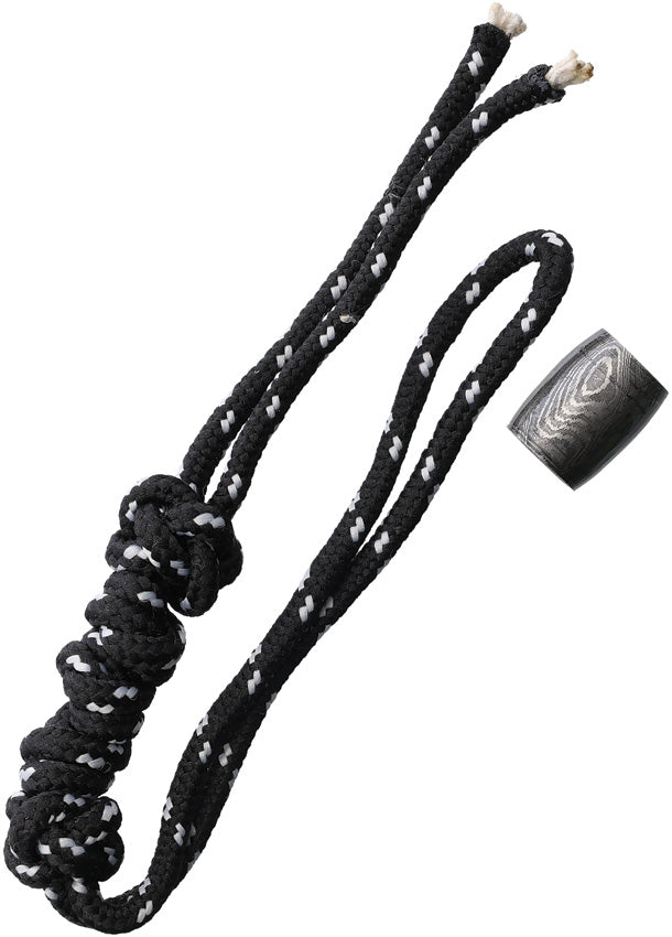 Bead Lanyard Black/White - DA14