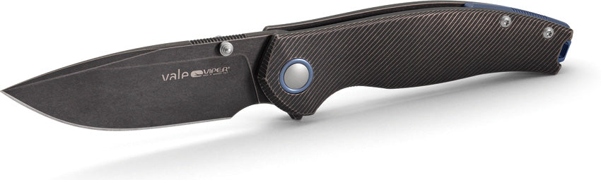 Vale Linerlock Black SW Ti - V6007DTBL