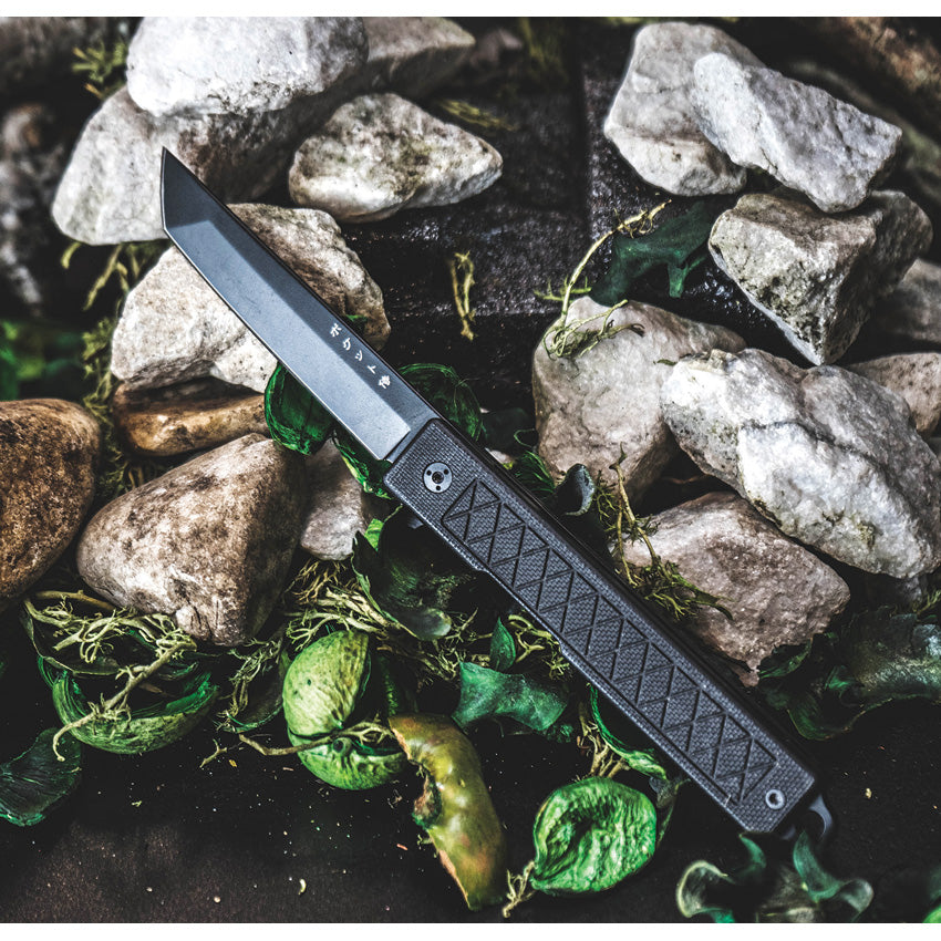 Pocket Samurai Linerlock Black - STAT119BLK