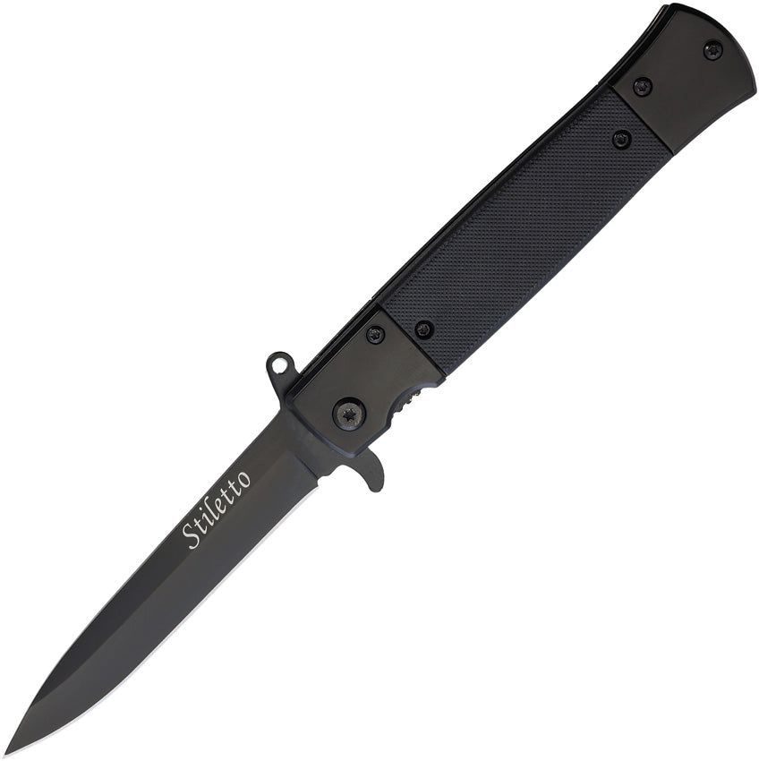 Stiletto Linerlock A/O Black - EE10A96BK
