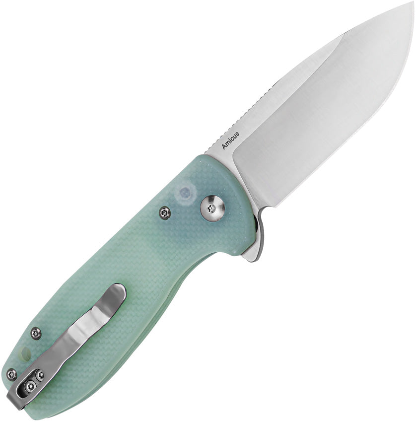 Amicus Button Lock Jade - KIL3002A2