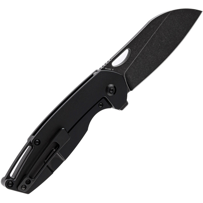 Model 6 Framelock Black - K1022A3