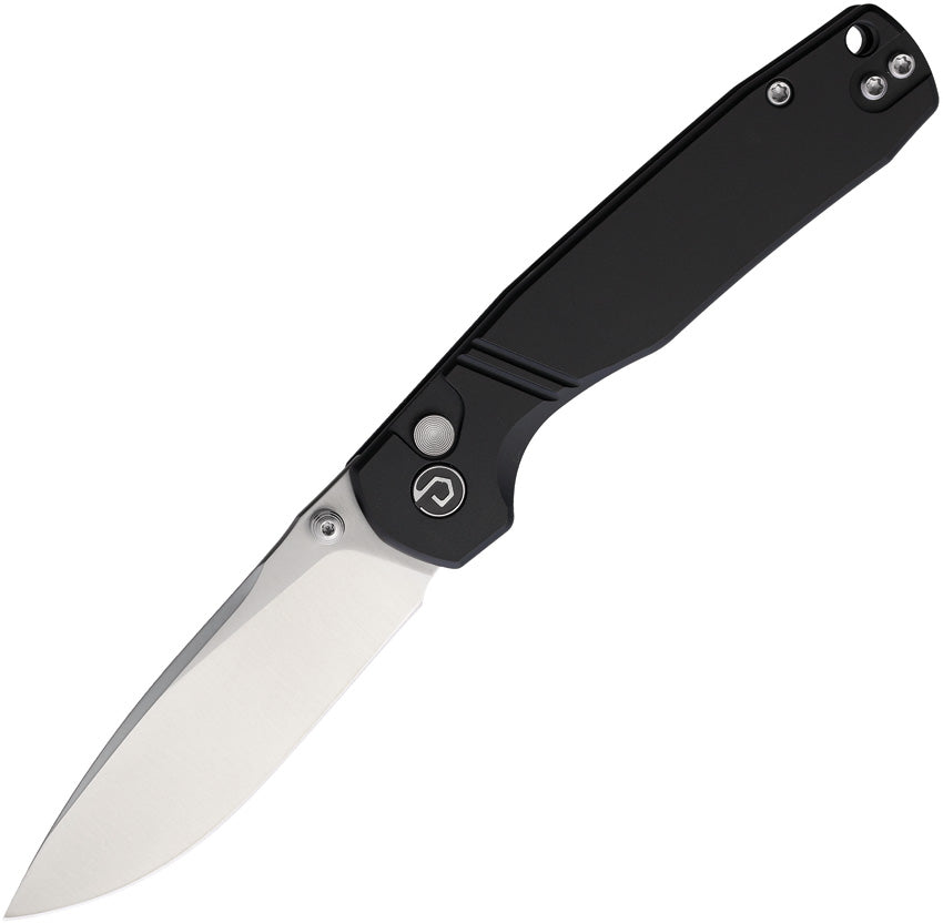 Delta Button Lock Black - TD017BK