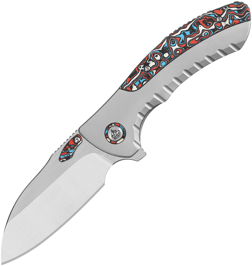 Capybara Framelock Ti CF - QS152B1