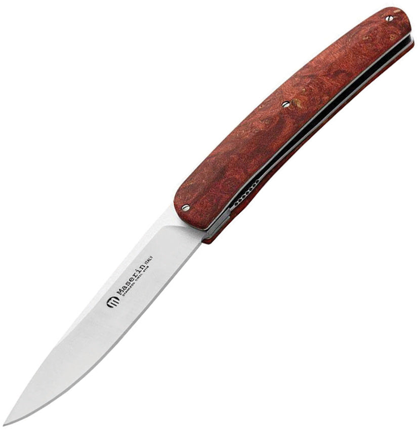Gourmet Linerlock Red Burl - MAS380RR