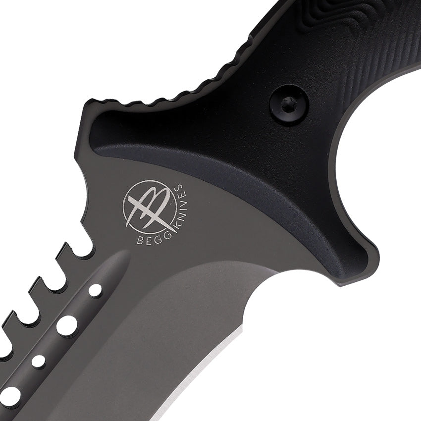 Bolo Fixed Blade Gray - BG025