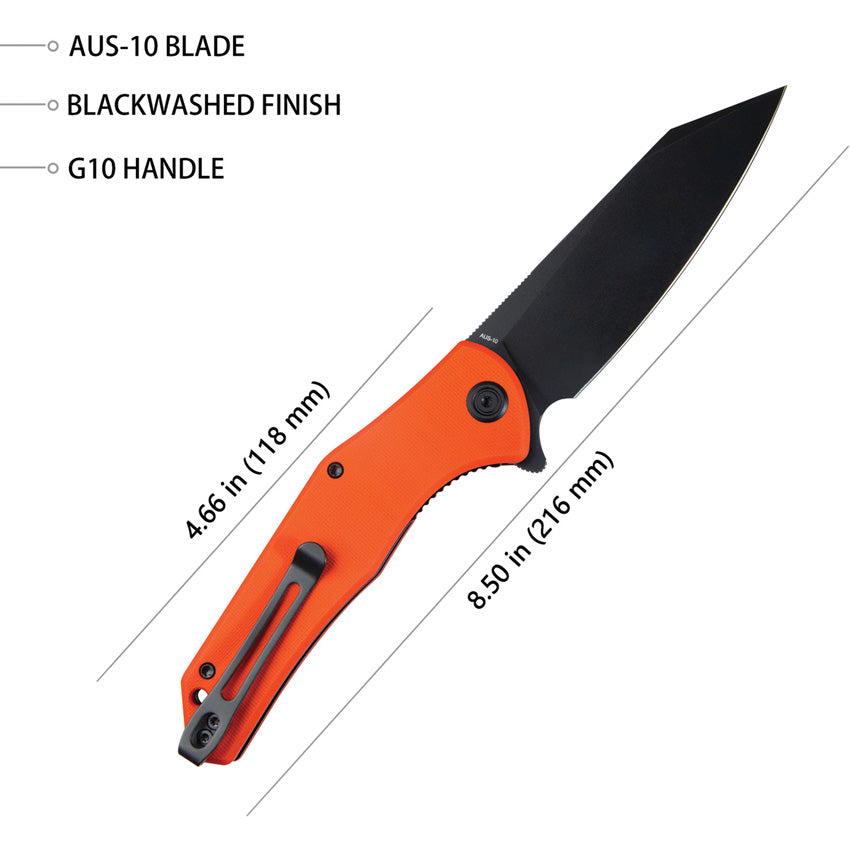 Flash Linerlock Orange - KUB158G