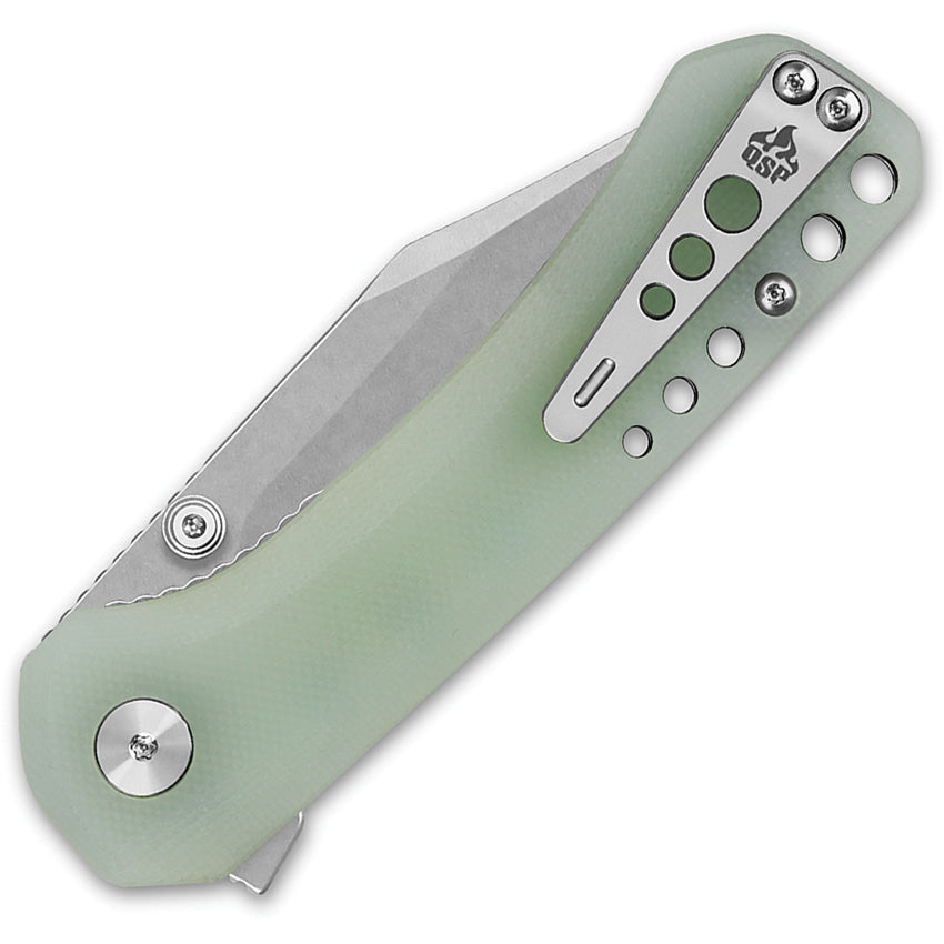 Kestrel Linerlock Jade G10 - QS145B1