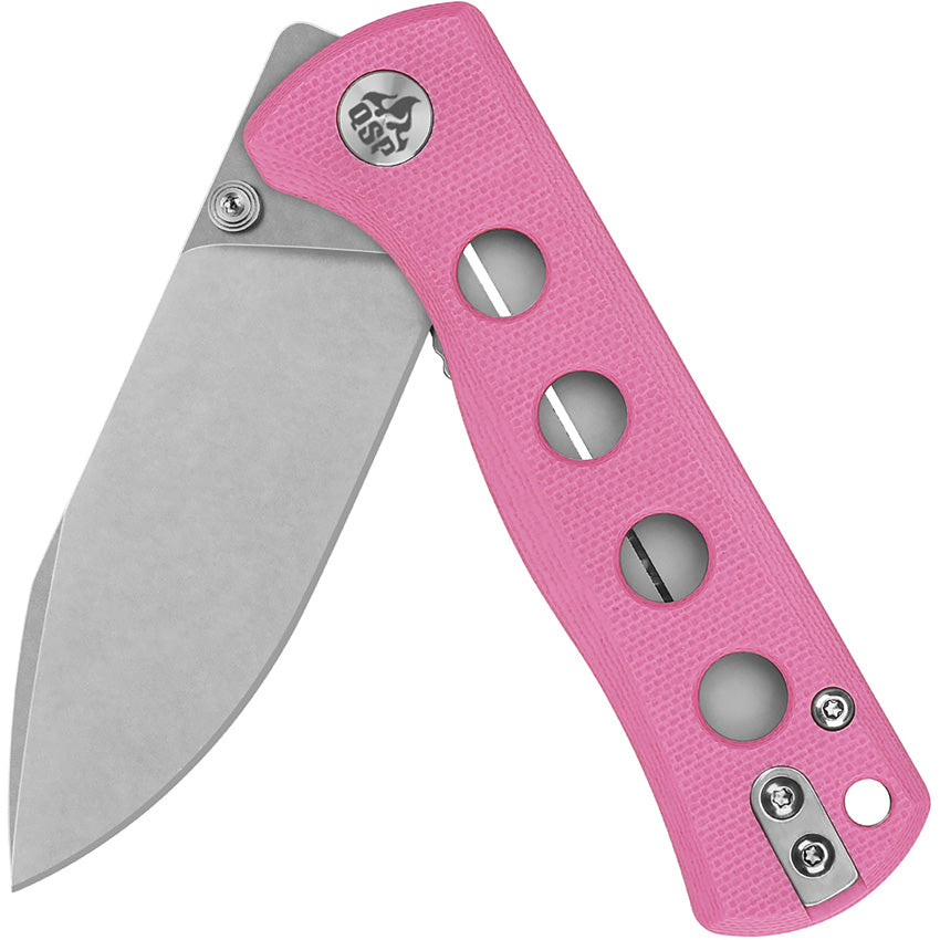 Canary Linerlock Pink G10 - QS150H1