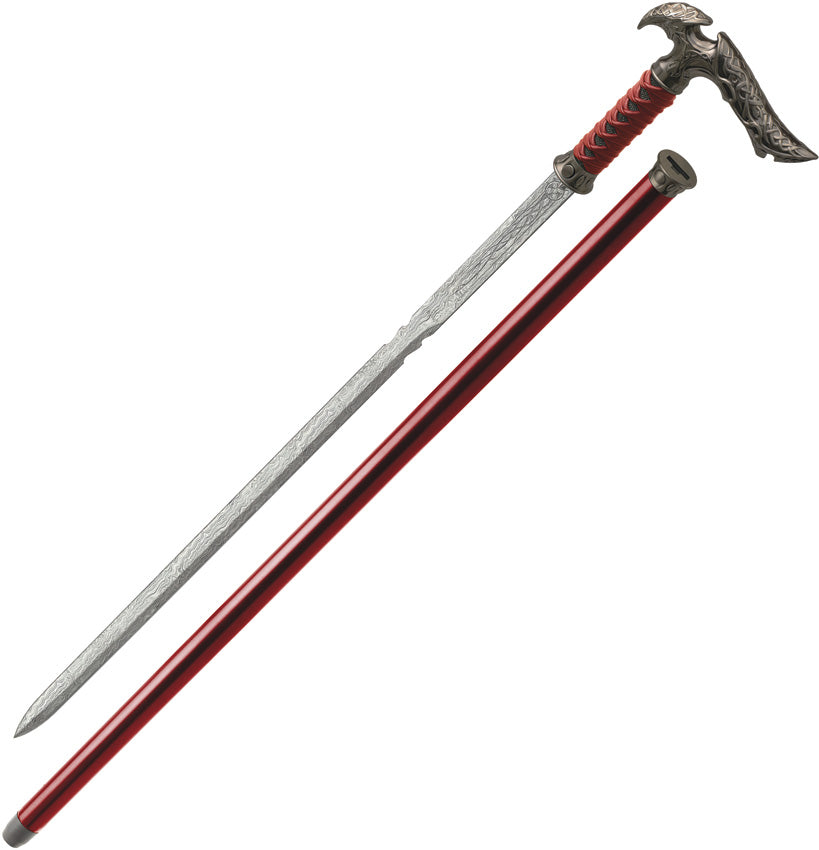 Axios Damascus Sword Cane - KR56D