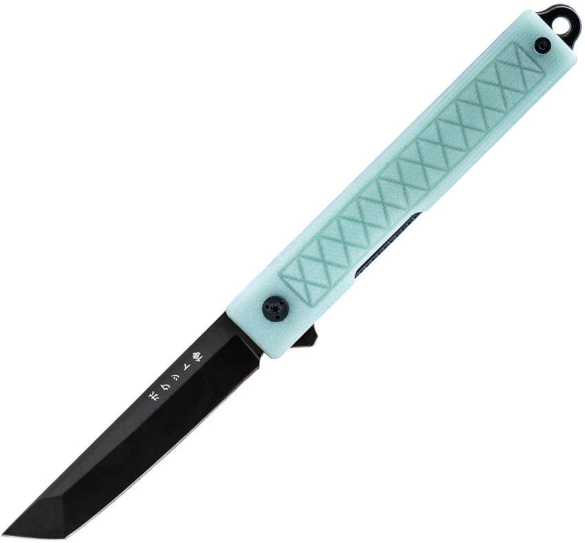 Pocket Samurai Linerlock Jade - STAT119NAT