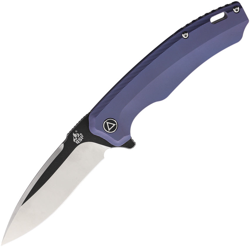 Woodpecker Framelock Purple - QS116C