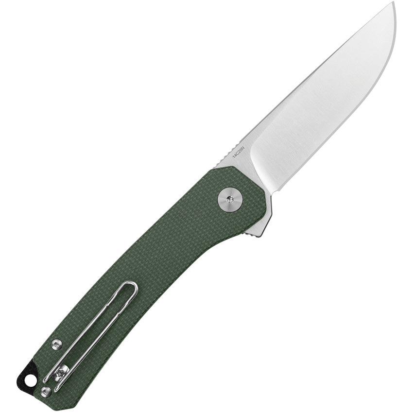 Osprey Linerlock Green Micarta - QS139C